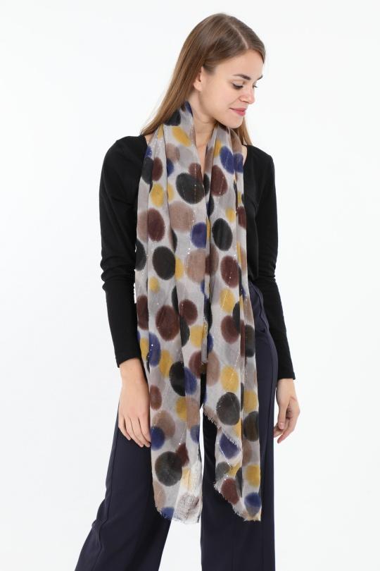 Foulards Accessoires Rose LINETA ETH2018-64 Efashion Paris