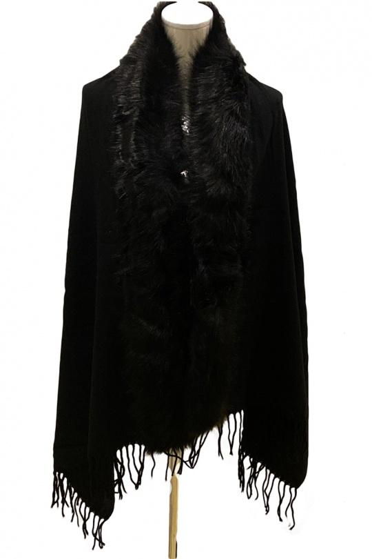 Gilets Femme Bleu LINETA H16-1021 Efashion Paris