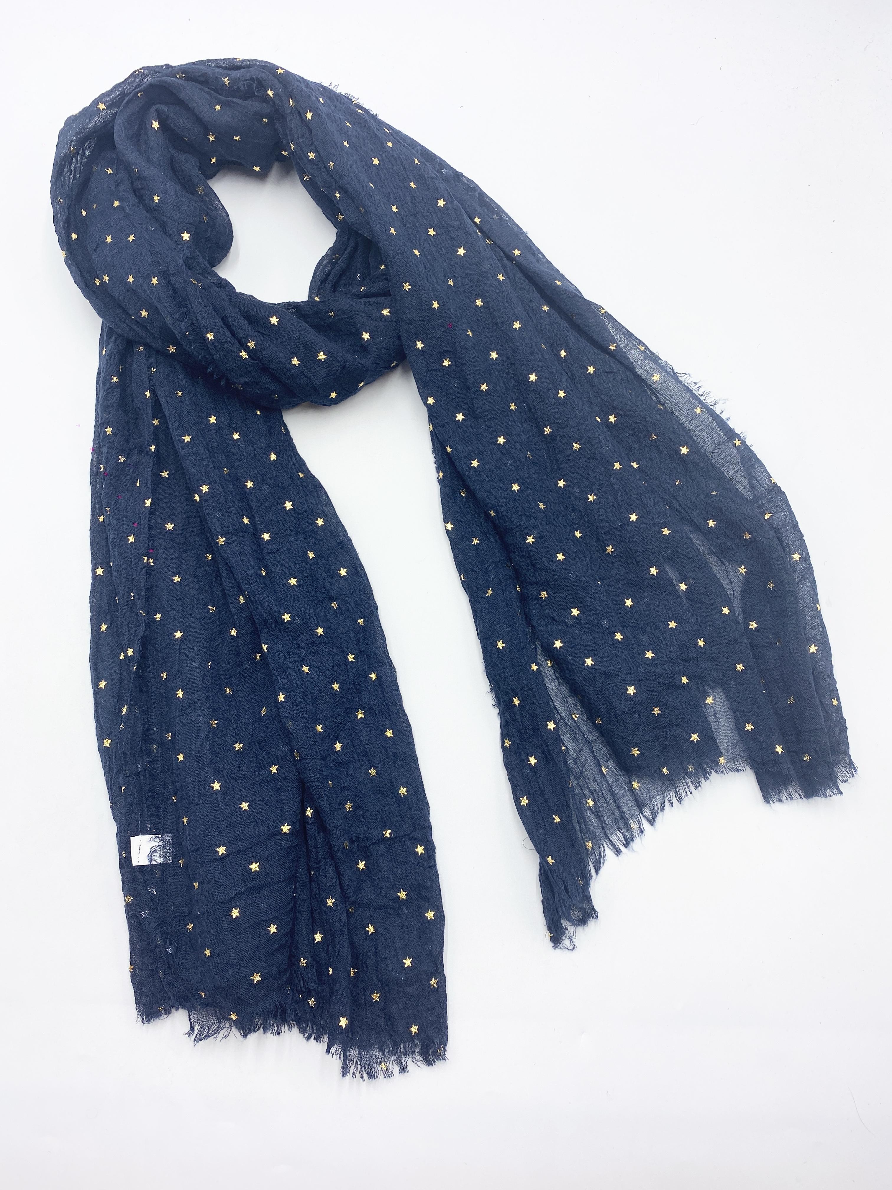 Bufandas Complementos Blue LINETA FOULARDS ETOILE #c Efashion Paris