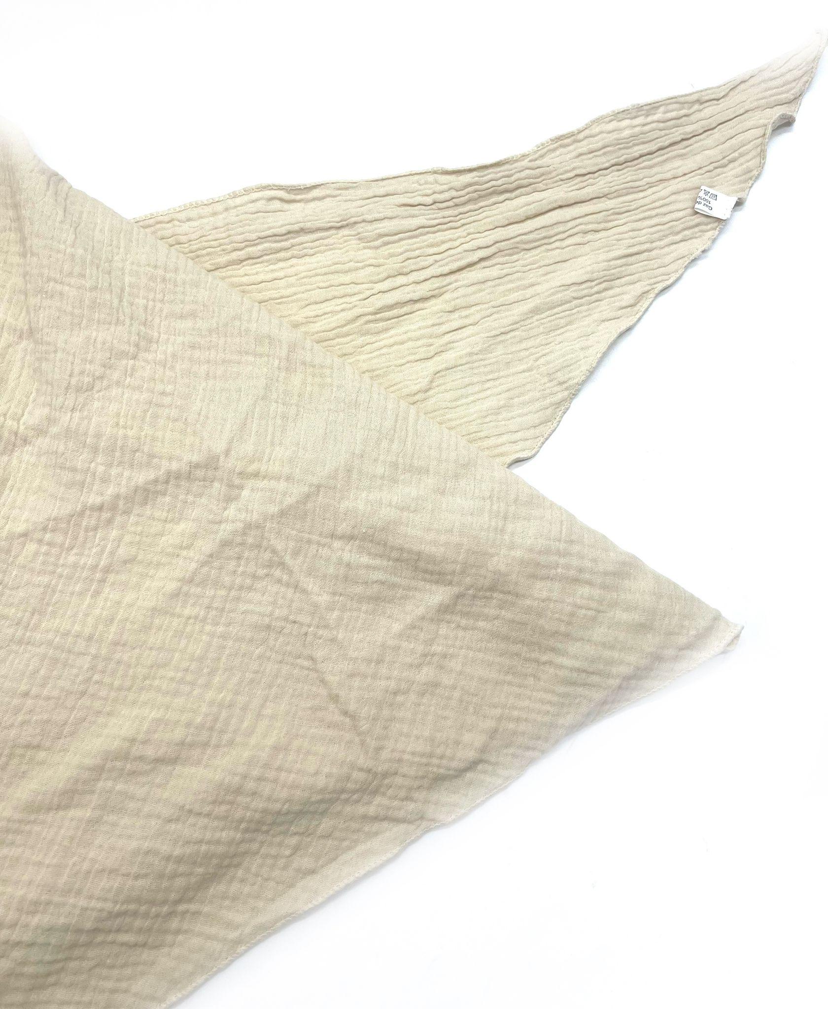 GAZ DE COTON TRIANGLE-BEIGE