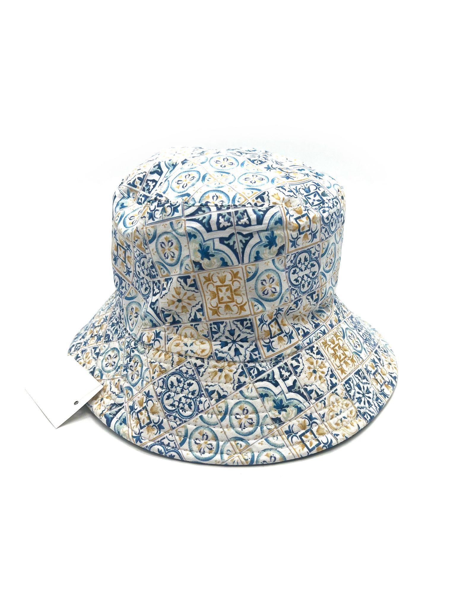 Chapeaux Accessoires Blanc LINETA BOB XW2008 IMPRIMÉ MOTIF FLEURI  #c Efashion Paris