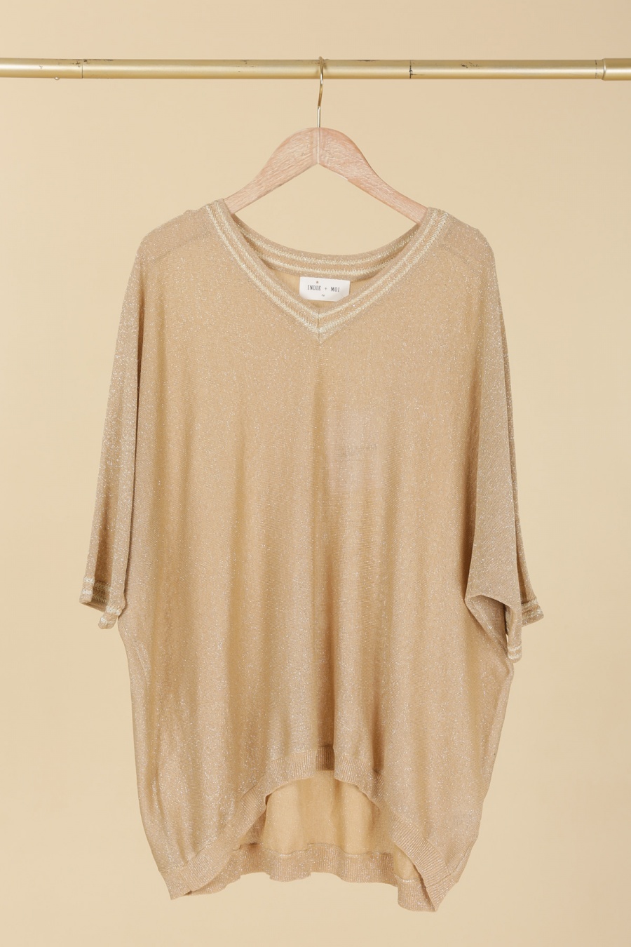 Maglioni Donna Bronze Indie + Moi IX23072 #c Efashion Paris