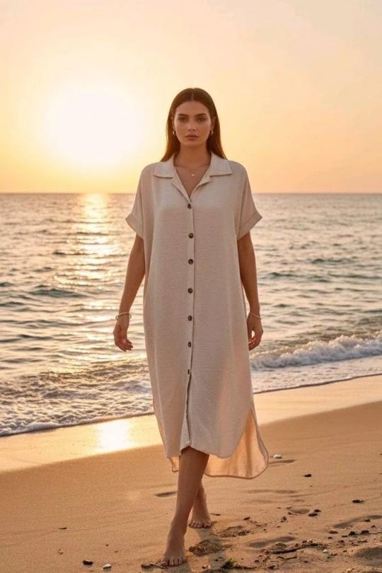 Robes mi-longues Femme Noir RZ FASHION 2392 Efashion Paris