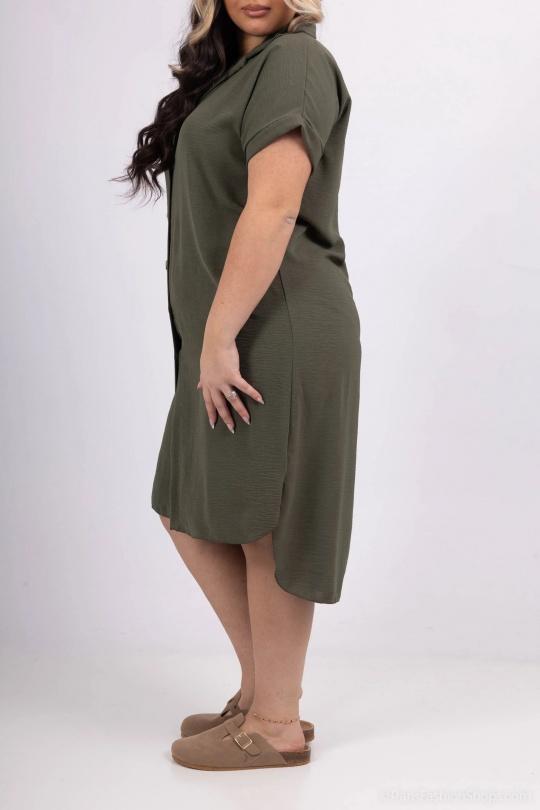 Robes mi-longues Femme Noir RZ FASHION 2392 Efashion Paris