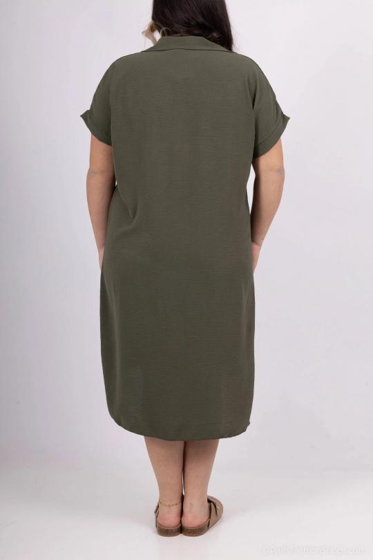 Robes mi-longues Femme Noir RZ FASHION 2392 Efashion Paris