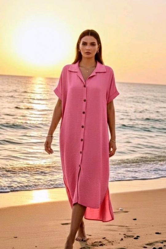 Robes mi-longues Femme Noir RZ FASHION 2392 Efashion Paris