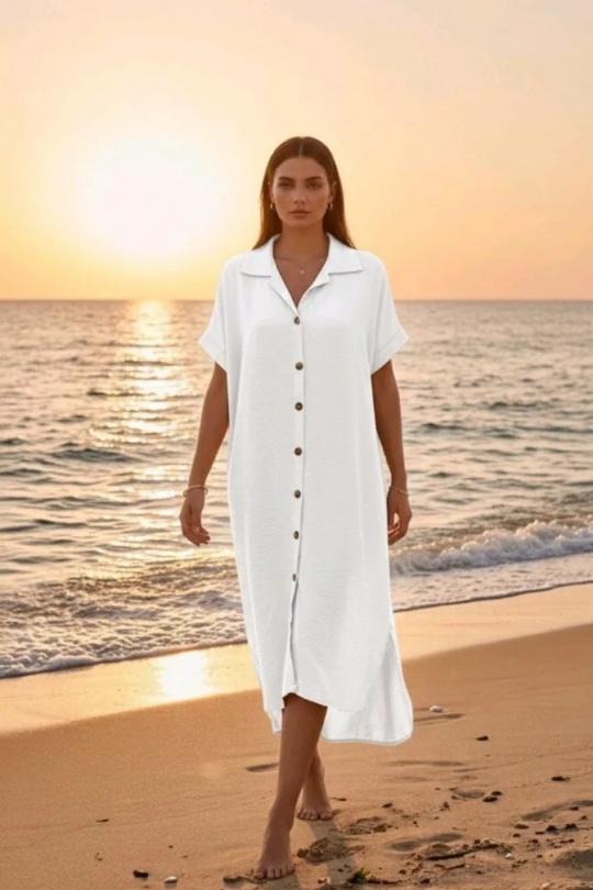 Robes mi-longues Femme Noir RZ FASHION 2392 Efashion Paris