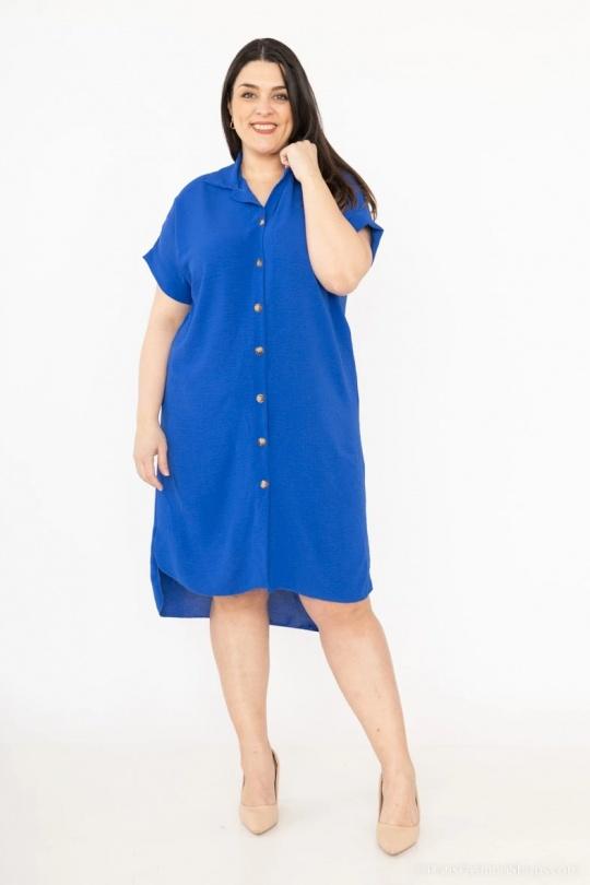 Robes mi-longues Femme Noir RZ FASHION 2392 Efashion Paris