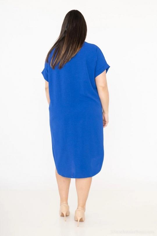 Robes mi-longues Femme Noir RZ FASHION 2392 Efashion Paris