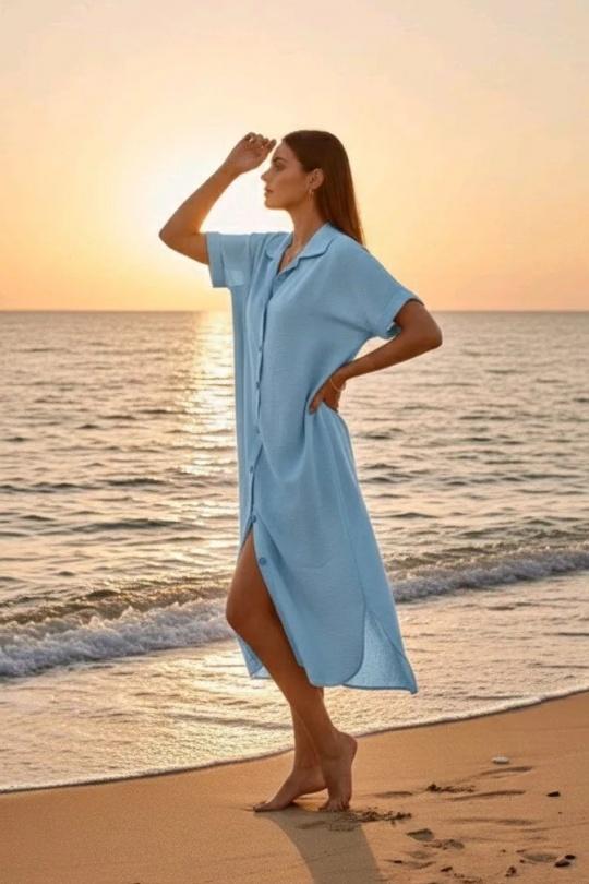 Robes mi-longues Femme Noir RZ FASHION 2392 Efashion Paris