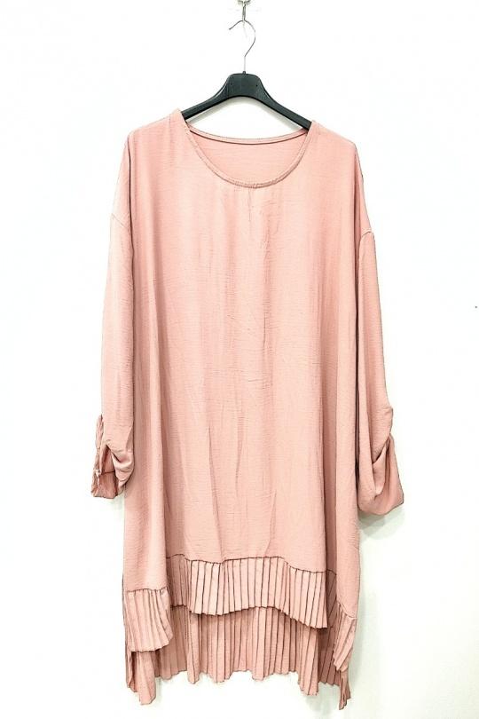 Robes & Combinaisons Femme Rose RZ FASHION 16779 Efashion Paris