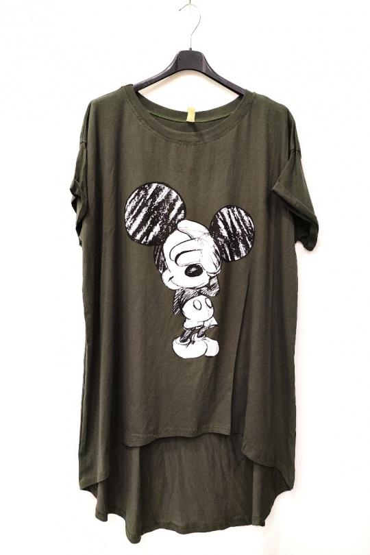 Tuniques Femme Kaki RZ FASHION 13133 Efashion Paris