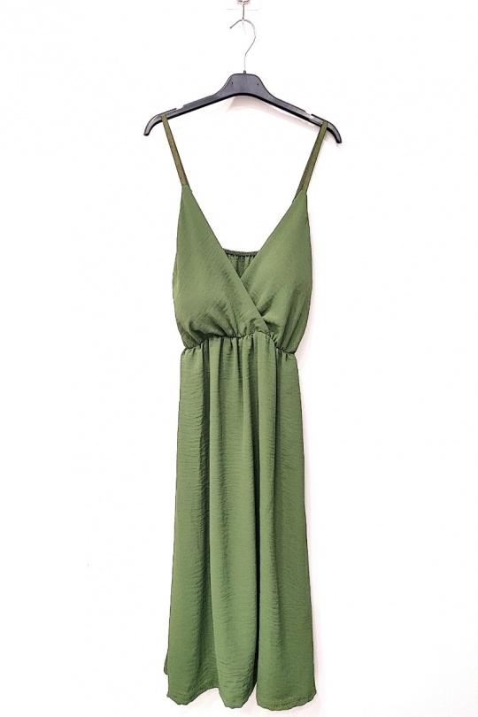 Abiti al polpaccio Donna Khaki RZ FASHION 12221 Efashion Paris