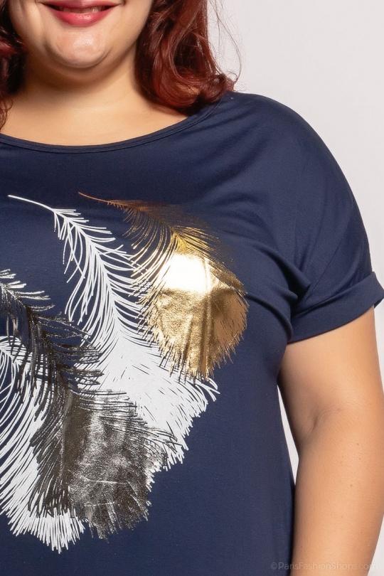 Tuniques Femme Bleu royal RZ FASHION 13231 Efashion Paris