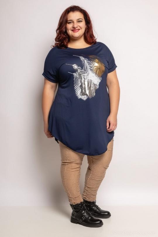 Tuniques Femme Bleu royal RZ FASHION 13231 Efashion Paris