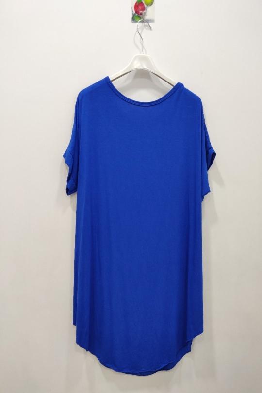 Tuniques Femme Bleu royal RZ FASHION 13231 Efashion Paris
