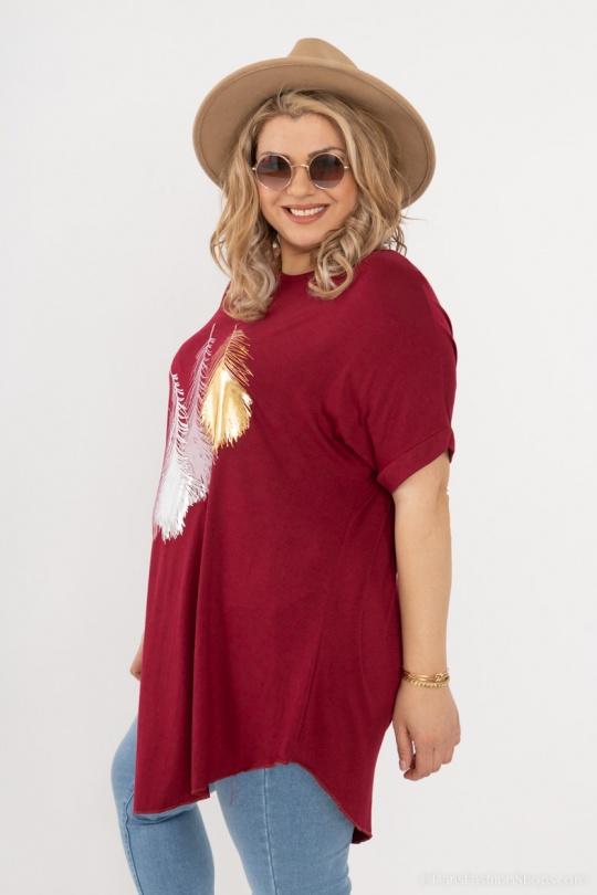 Tuniques Femme Bleu royal RZ FASHION 13231 Efashion Paris