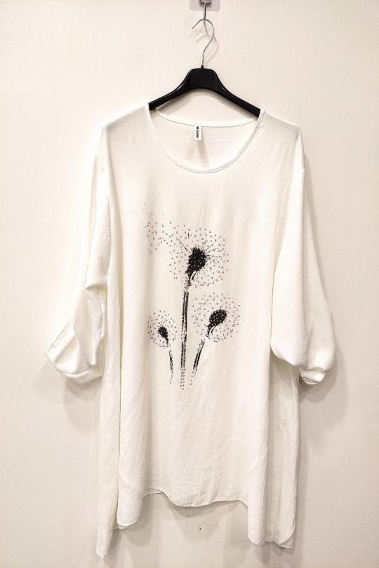 Tuniques Femme Blanc RZ FASHION 18336 Efashion Paris