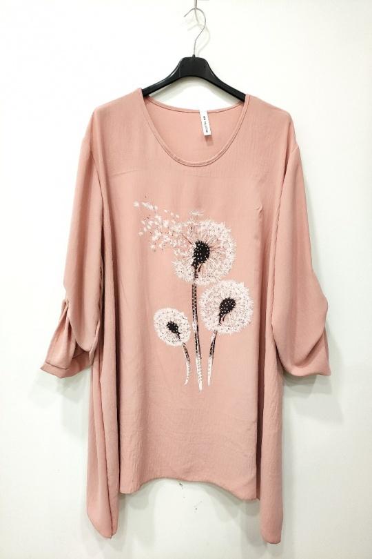Tuniques Femme Rose RZ FASHION 18336 Efashion Paris