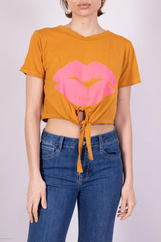 T-shirts Donna Mustard RZ FASHION 10939 Efashion Paris