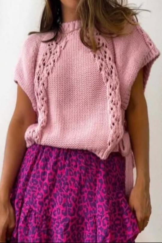 Jumpers Women Pink RZ FASHION 7950 Efashion Paris