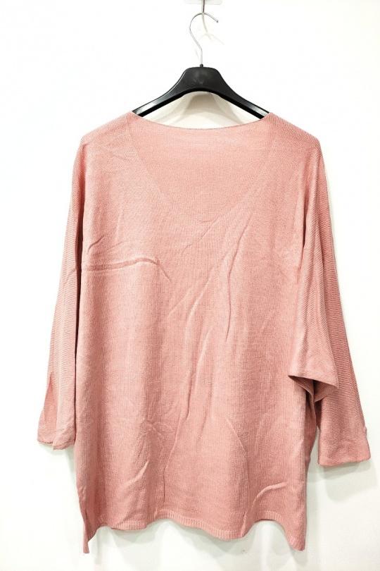 Jumpers Women Sky blue RZ FASHION 7838 Efashion Paris