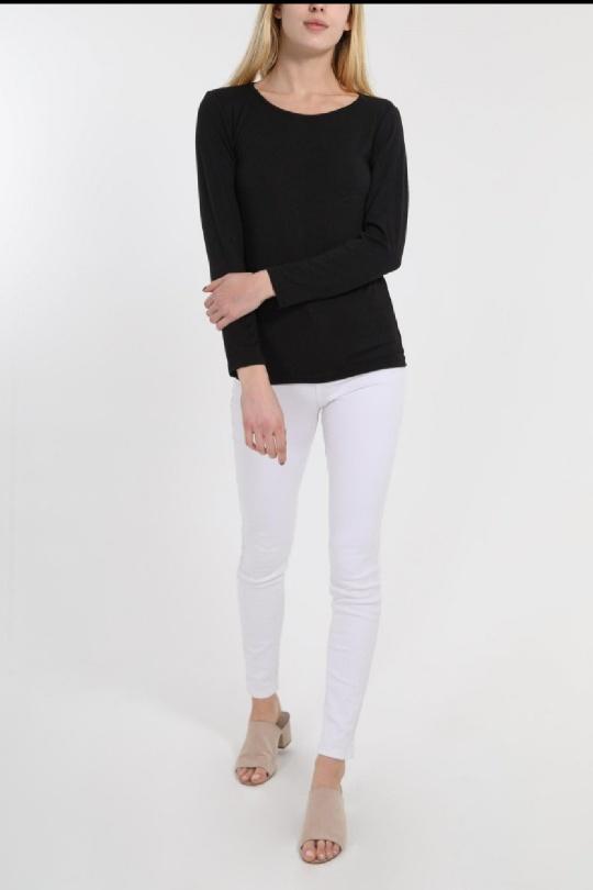 T-shirts Women Black RZ FASHION 25001 Efashion Paris