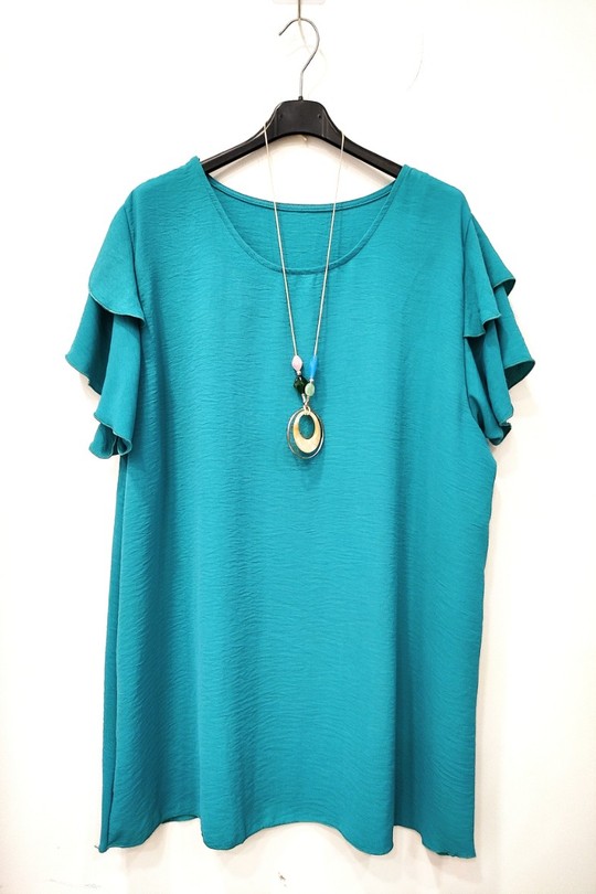 Blouses Femme Bleu ciel RZ FASHION 2103 Blouse Efashion Paris
