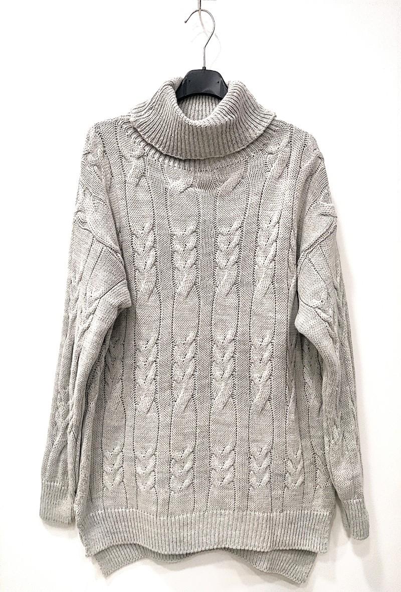 Pull à capuche court zippé - Gris clair - & Other FR