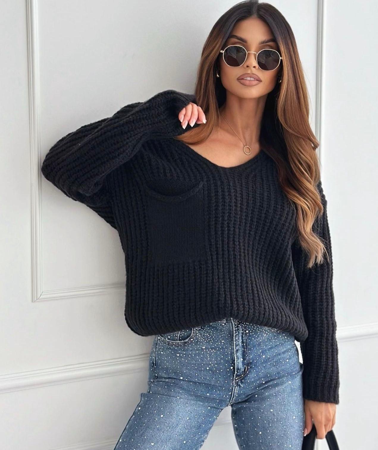 Pulls Femme Blanc RZ FASHION AH7981 #c Efashion Paris