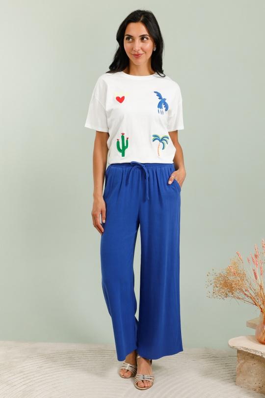 T-shirts Femme Blanc INSPIRATION STUDIO 90380 Efashion Paris