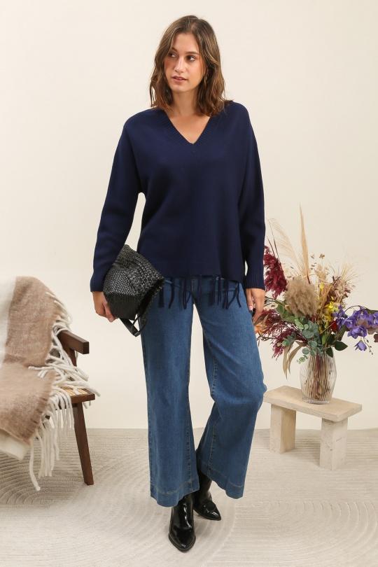 Pulls Femme Marine INSPIRATION STUDIO ZY013 Efashion Paris