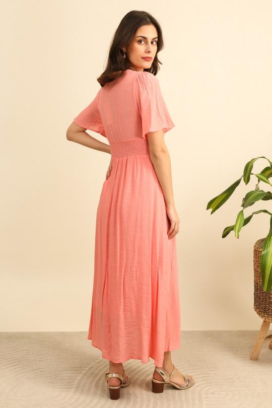 Robes longues Femme Rose INSPIRATION STUDIO 90085 Efashion Paris