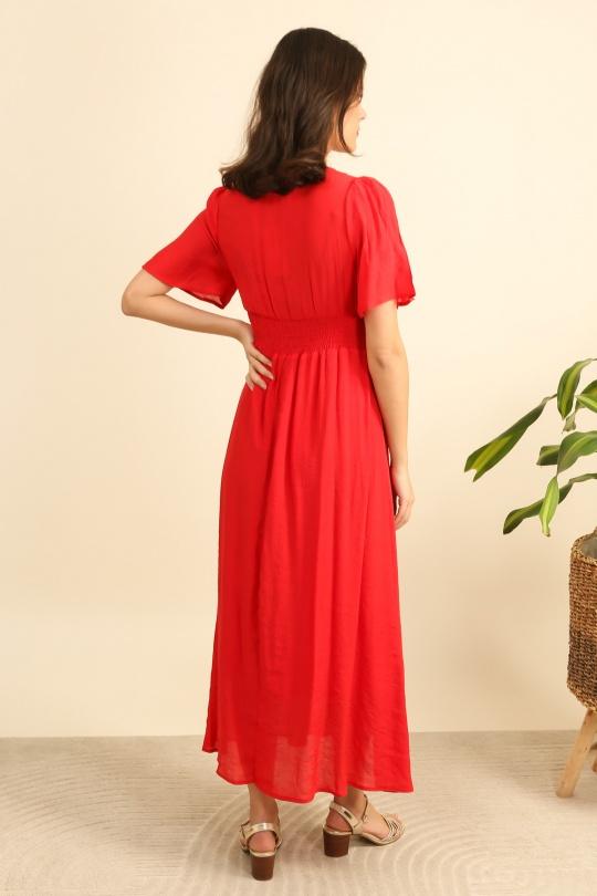 Robes longues Femme Rose INSPIRATION STUDIO 90085 Efashion Paris