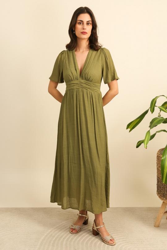 Robes longues Femme Rose INSPIRATION STUDIO 90085 Efashion Paris