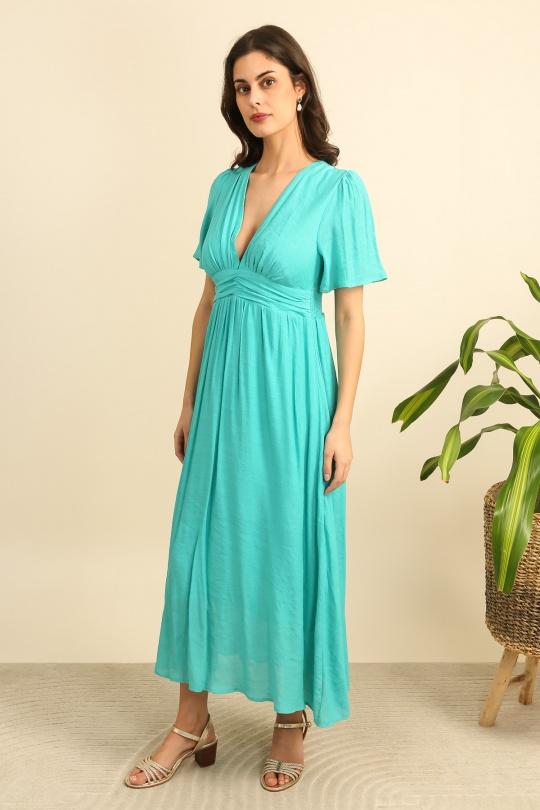 Robes longues Femme Rose INSPIRATION STUDIO 90085 Efashion Paris