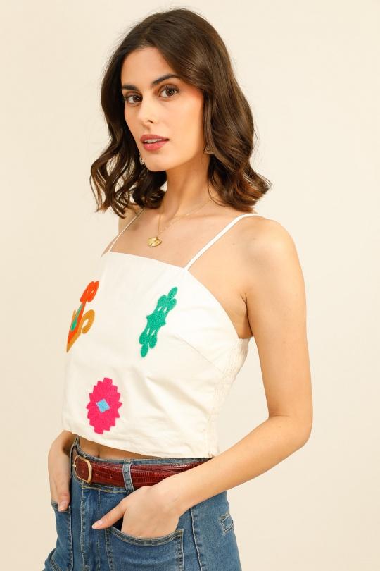 Tops Women Cream INSPIRATION STUDIO YW001 Efashion Paris