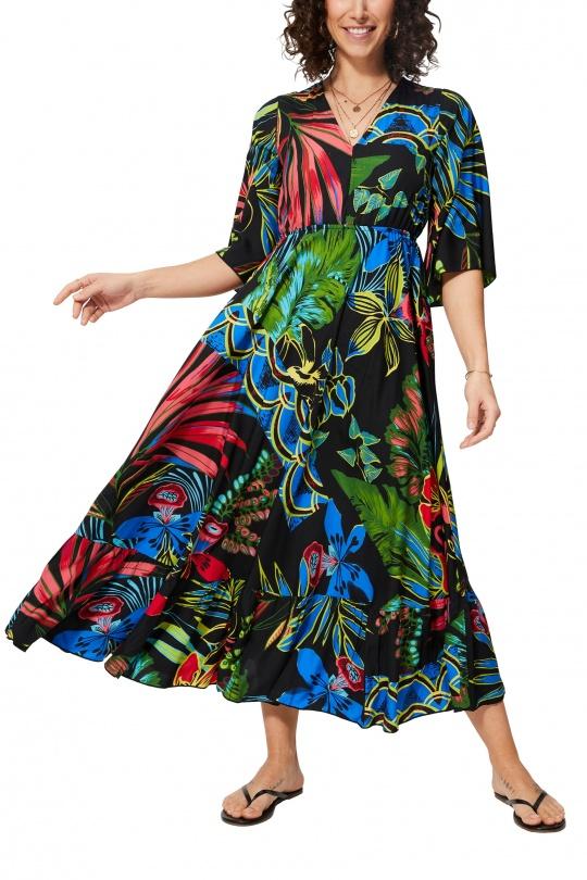 Vestidos largos Mujer Black MOOYA MBM0004I Efashion Paris