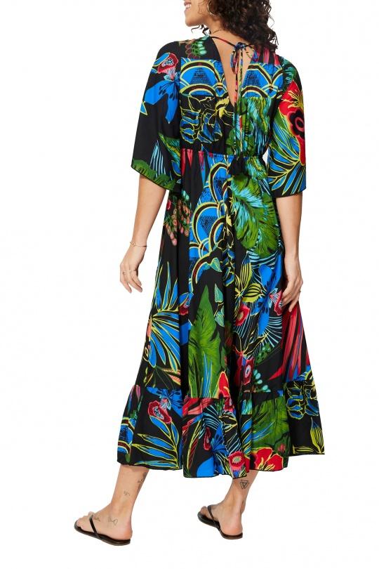 Vestidos largos Mujer Black MOOYA MBM0004I Efashion Paris