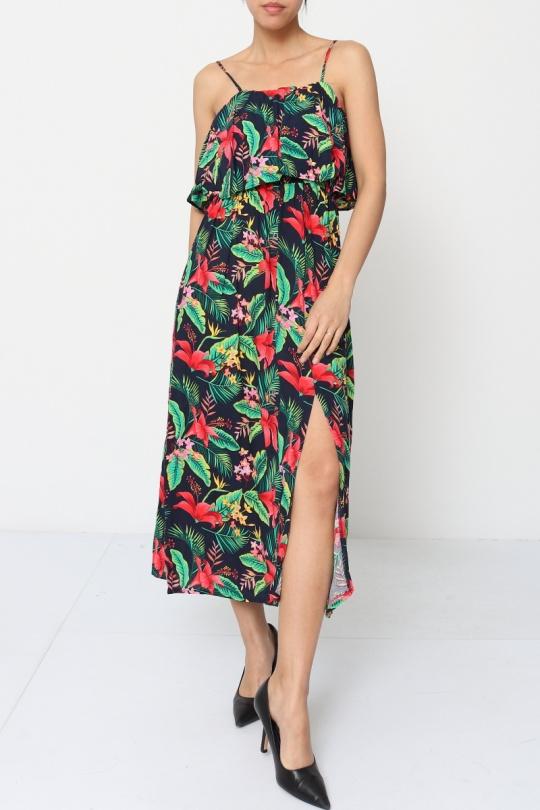 Maxi dresses Women M136 BLEU Elissa Efashion Paris on eFashion