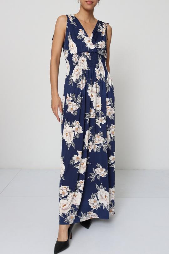 Robes longues Femme Couleurs mélangées MOOYA 603-111 Efashion Paris