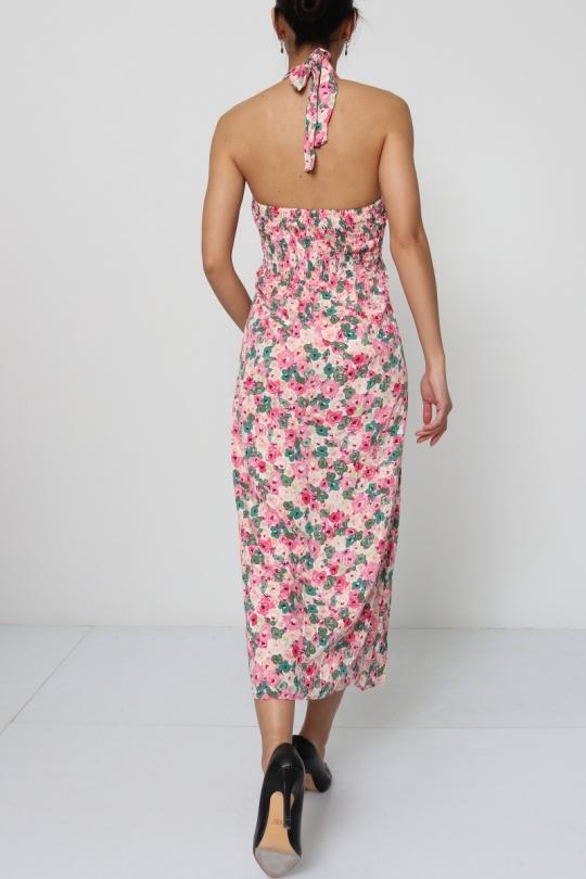 Vestidos largos Mujer Pink MOOYA L236 Efashion Paris