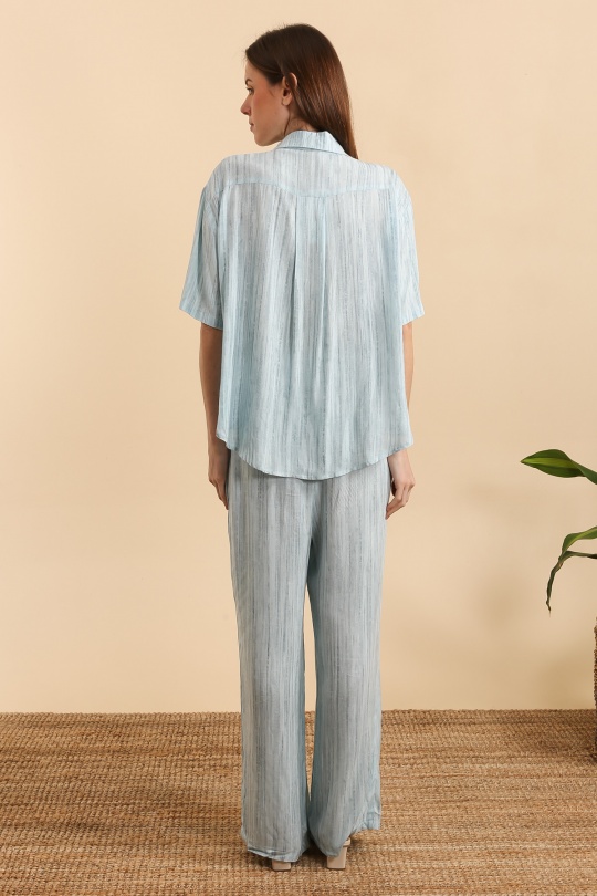 Ensembles Femme Bleu MOOYA DF1636 Efashion Paris