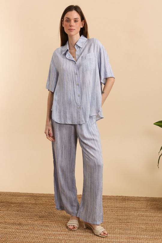 Ensembles Femme Bleu MOOYA DF1636 Efashion Paris