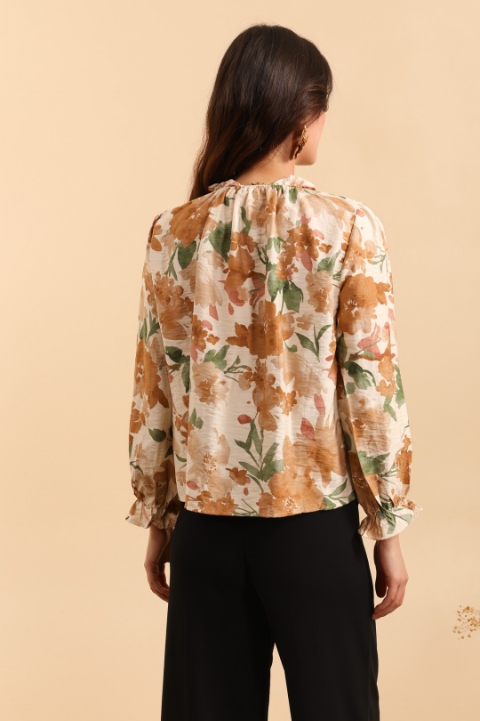 Blouses Femme Violet MOOYA M201 Efashion Paris