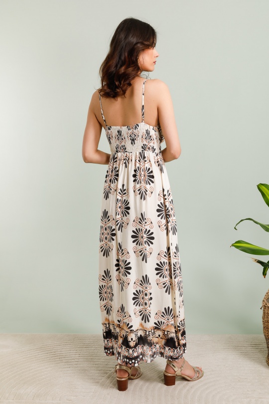 Vestidos largos Mujer Green MOOYA L298 Efashion Paris