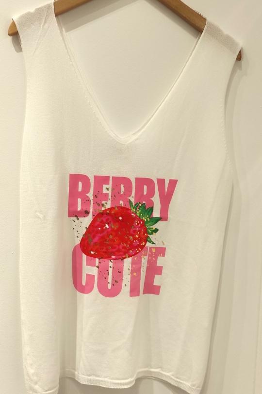 Vests Women White MOOYA I2185-21 Efashion Paris