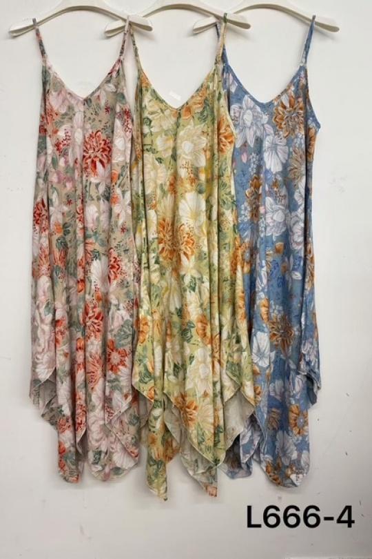 Robes longues Femme Couleurs mélangées MOOYA L666-4 Efashion Paris