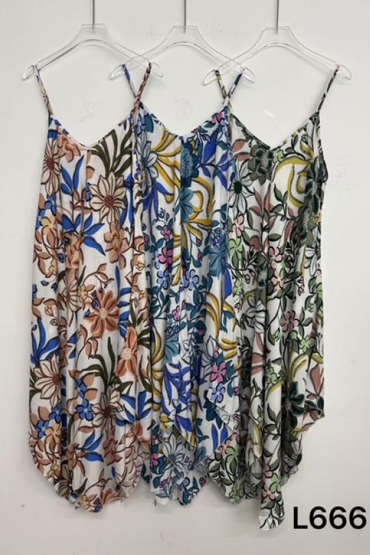 Robes longues Femme Couleurs mélangées MOOYA L666 Efashion Paris