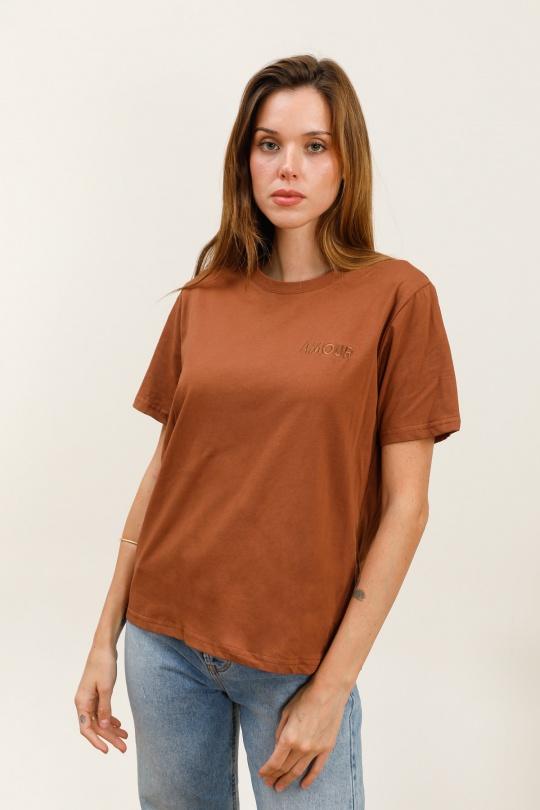 T-shirts Donna Brown MOOYA M218 Efashion Paris